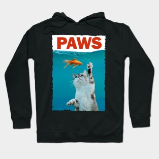 Cat Paws vintage poster claws old movie Hoodie